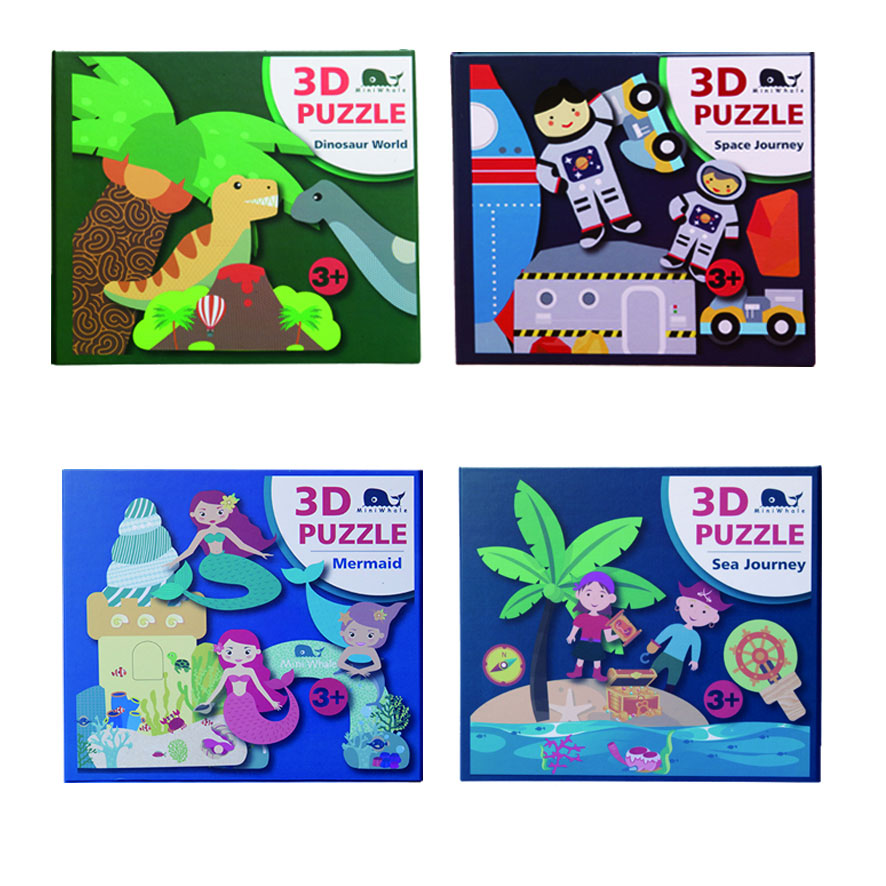 3D Puzzle til Kid Factory