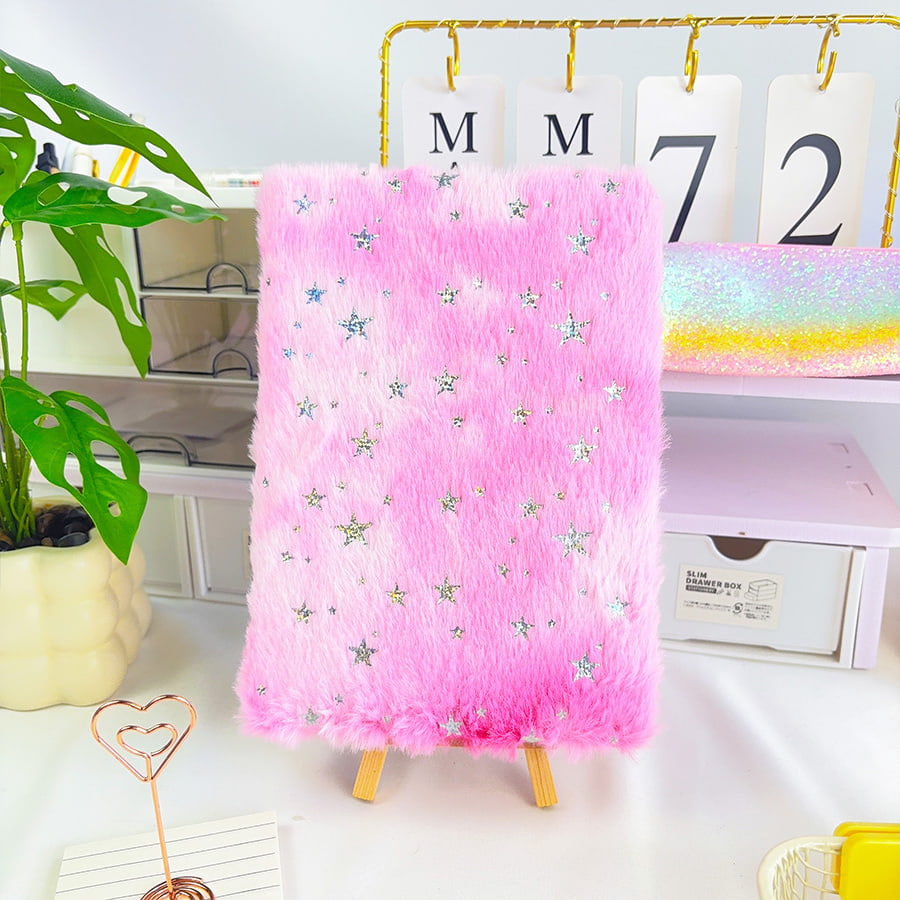A5 Cute Star Diary Plys notesbog