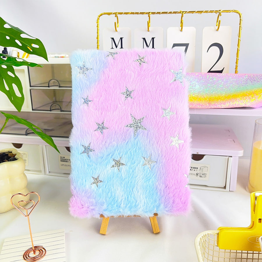 A5 Cute Star Diary Plys notesbog